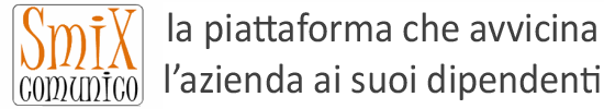 logo SmiX, la piattaforma che avvicina l'azienda ai suoi dipendenti, INPS, SMS